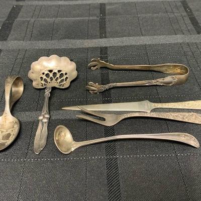 St117v sterling serving pieces