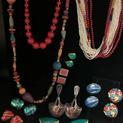 Ct638 colorful costume jewelry