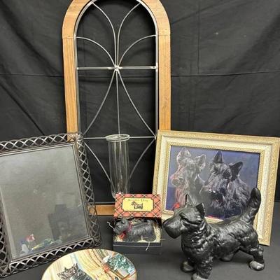 Ct708 scottie dog lives love decor