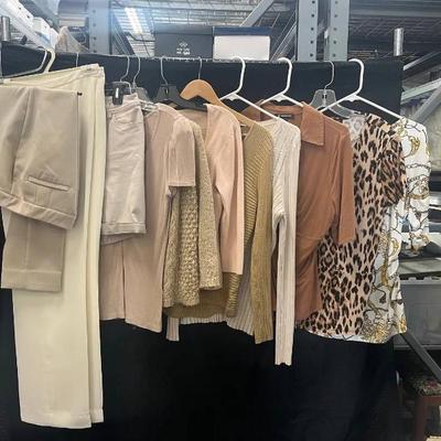Ct606 women s beige & tan clothing