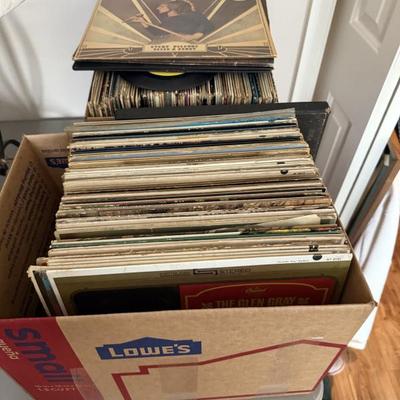 Vinyl albums,