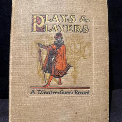 Early 1900 s plays & players, theatre goer’s record scrap book