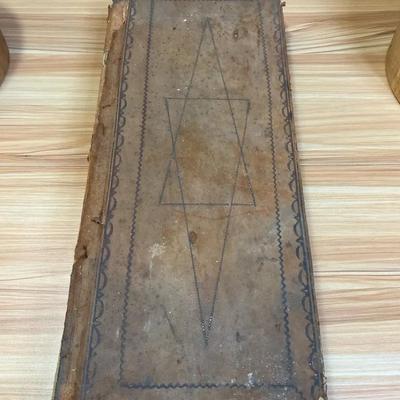 1857 lucas & coe" madison antique store ledger