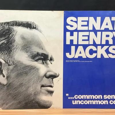 Senator jackson political poster