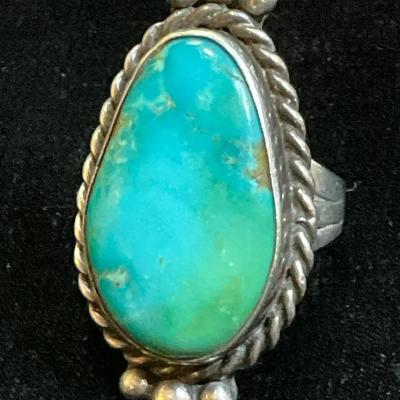 Vintage navajo turquoise ring