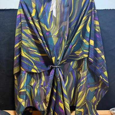 Patterned shawl