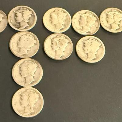 Mercury dimes