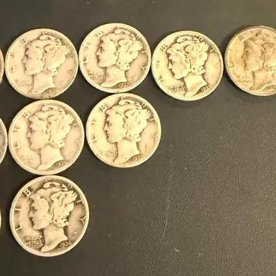 Mercury dimes