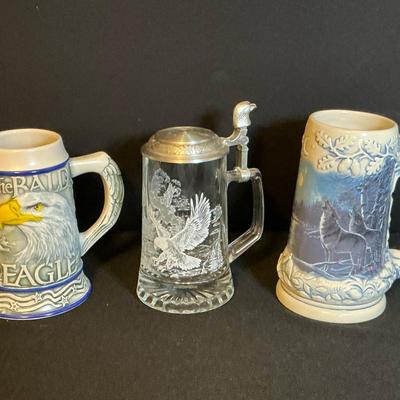 Beer Stein Trio