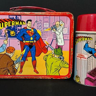 1967 Superman Lunchbox & Thermos