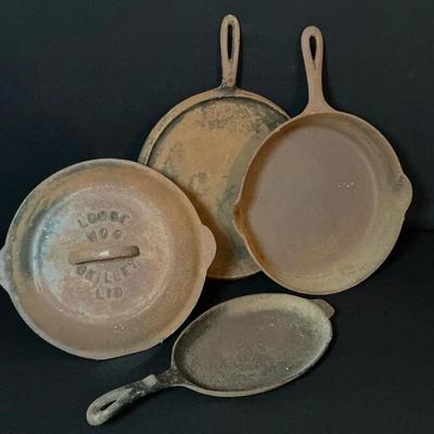 Vintage Cast Iron Pans