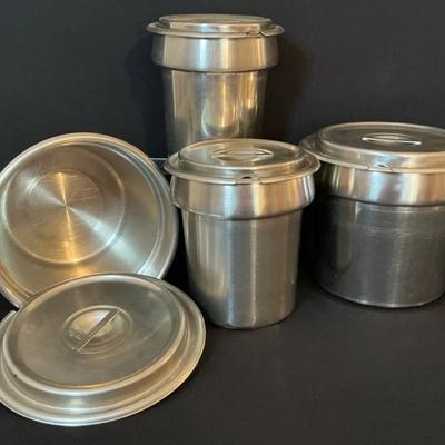 8 Piece Inset Pots