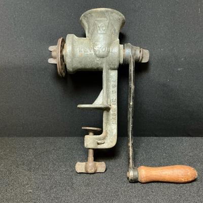 Antique Keystone Hand Crank Meat/ Food Grinder