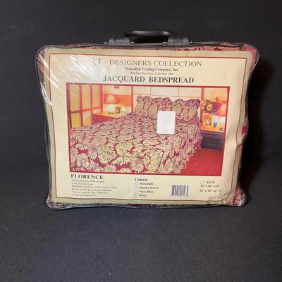 King Jacquard Bedspread 