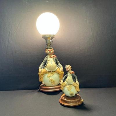 Vintage Albert Price Figurine Lamp And Friend