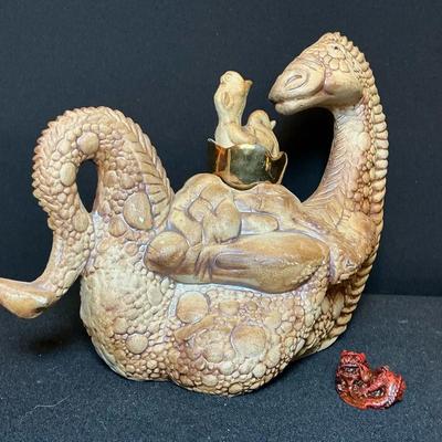 Vintage Puff The Magic Dragon Oil Lamp