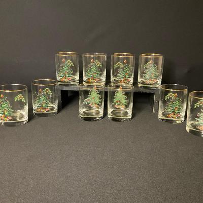 Spode Christmas Water Glasses