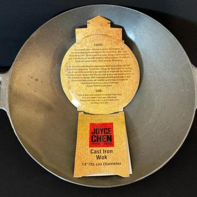 Joyce Chen Cast Iron Wok