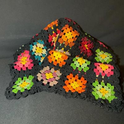 Vintage Crotcheted Throw