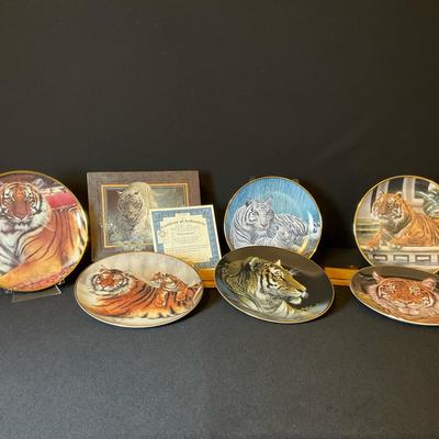 Collectible Tiger Plates
