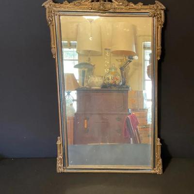 Vintage Art Deco French Mirror