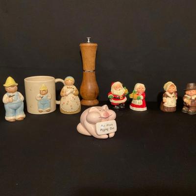 Vintage Salt And Pepper Shakers