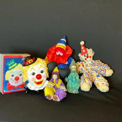 Vintage Assorted Clowns 