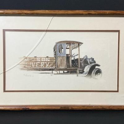 Tina Franklin ‘No More Deliveries’ Painting
