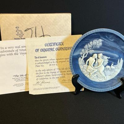 Cameo Collector’s Plate