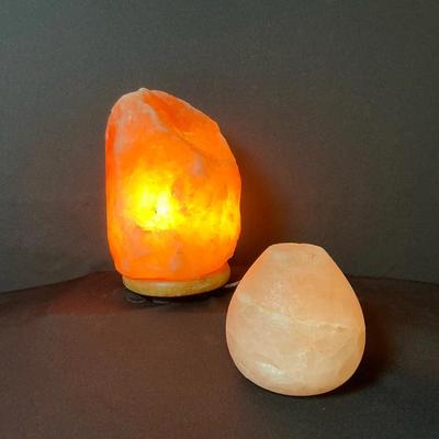 Himalayan Salt Lamp, And Friend