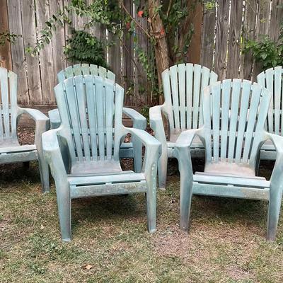 Adirondack Style Patio Chairs
