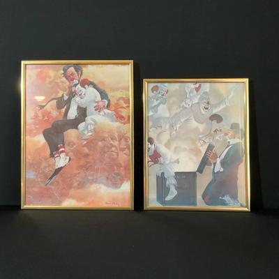 Robert Owen Clown Prints