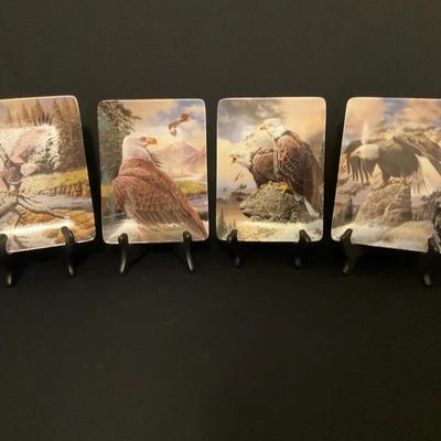 4 Plates From The Hamilton Collection