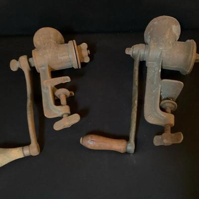 Vintage Meat Grinders 