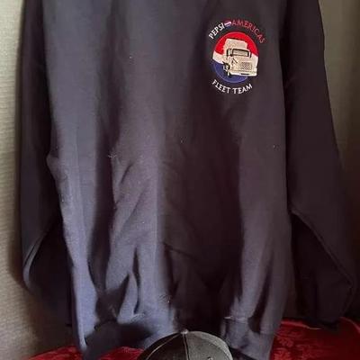 Pepsi America's Fleet Sweatshirt and Hat