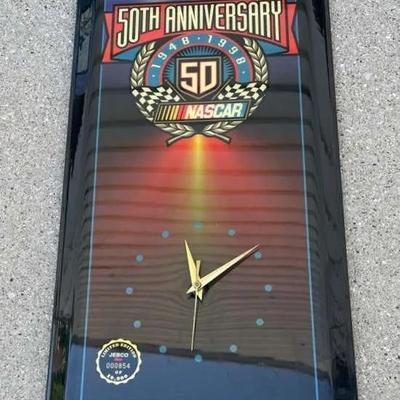 50th Anniversary Nascar Clock