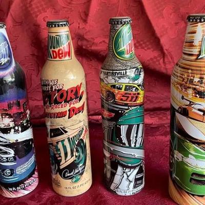 Mountain Dew Aluminum Bottles - Lot 9 