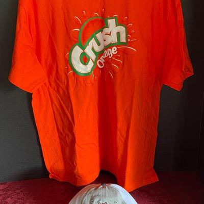 Orange Crush T-shirt and Hat 