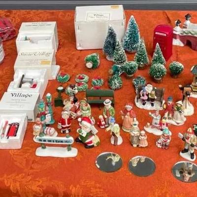 Christmas Village Accessories 