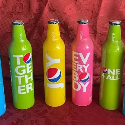 Pepsi Aluminum Bottles - Lot 1 
