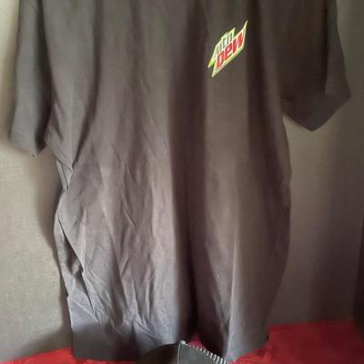 Mountain Dew T-shirt and Hat - Lot 3
