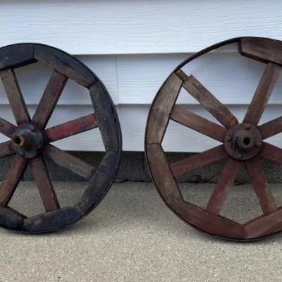 Iron and Wood Wheels