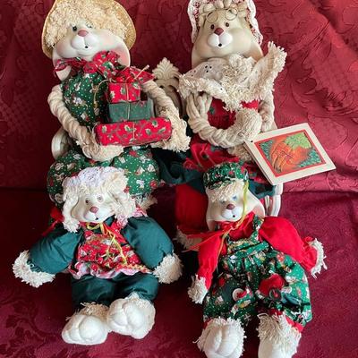 Granny & Grandpa Bunny + Family - Lot 2 