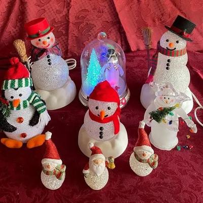 Snowman Lights + Lot 2 