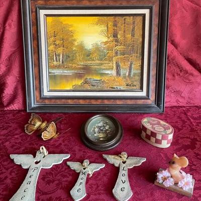Wells Oil Painting +