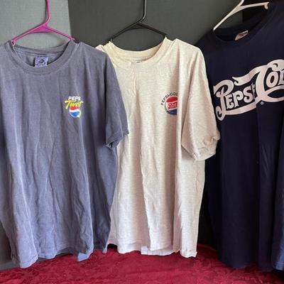 Pepsi T-shirts - Lot 2 