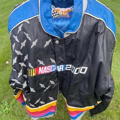 NASCAR 2000 Leather Racing Jacket 