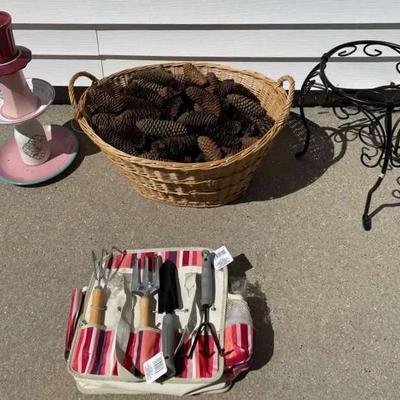 Garden and Wicker Basket + 