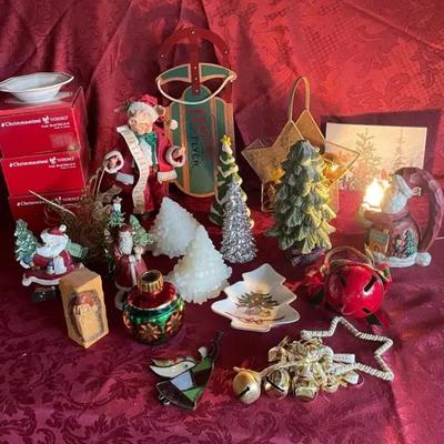 Christmas Trees Candles Bells +