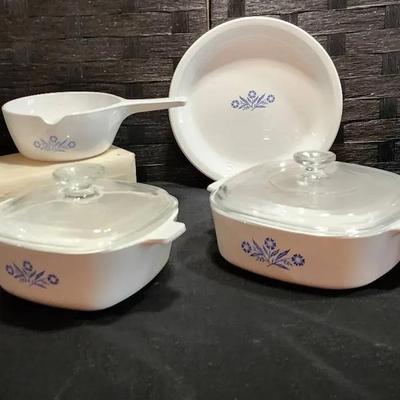 Corning Ware - Blue Cornflower